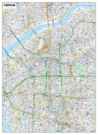 都市地図大阪府 大阪市
