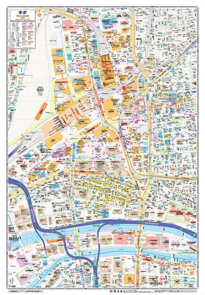 都市地図大阪府 大阪市