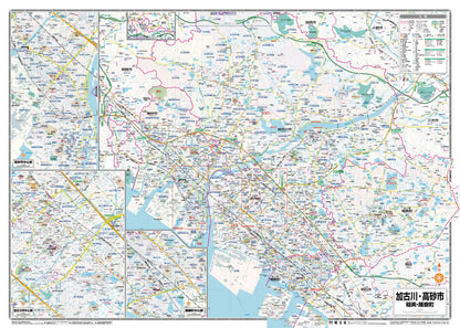 都市地図兵庫県 加古川・高砂市 稲美・播磨町