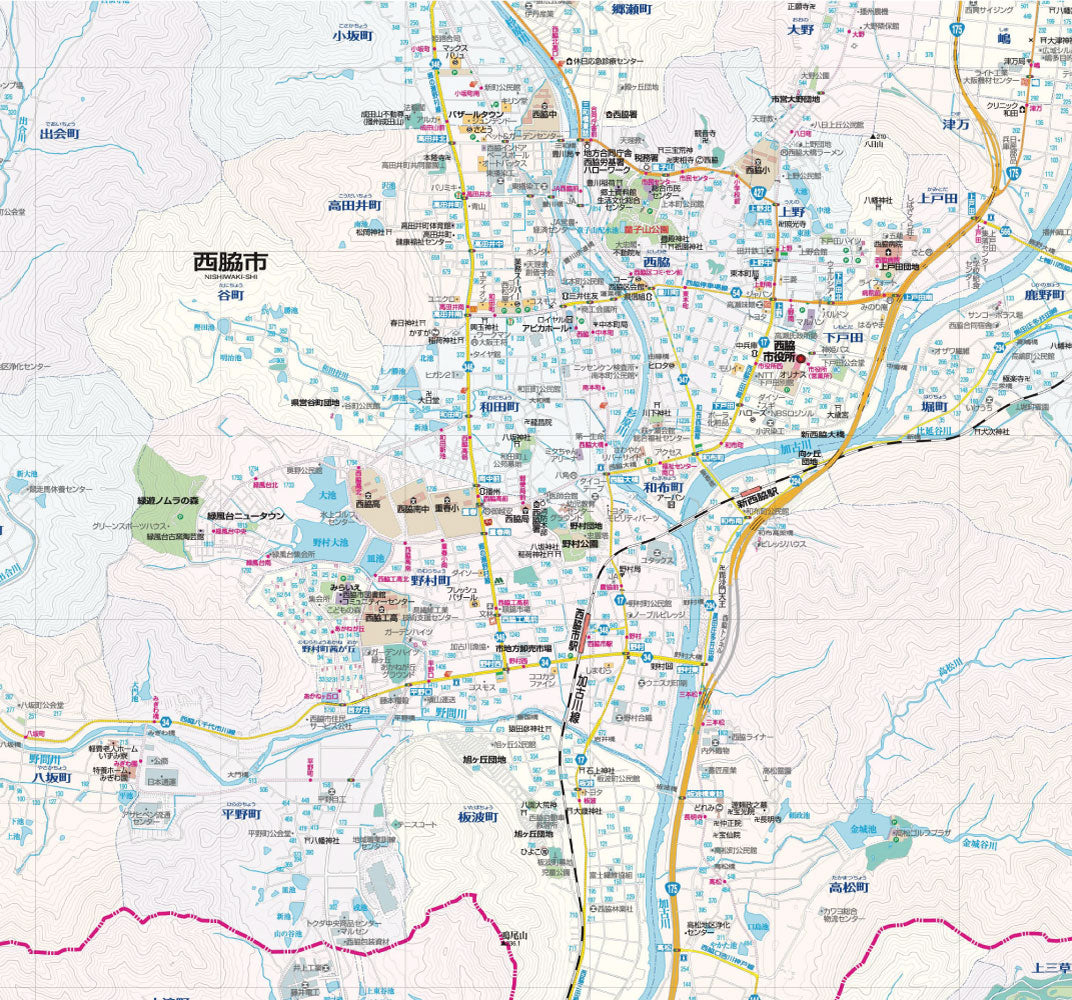 都市地図兵庫県 西脇・加東市 – 昭文社オンラインストア