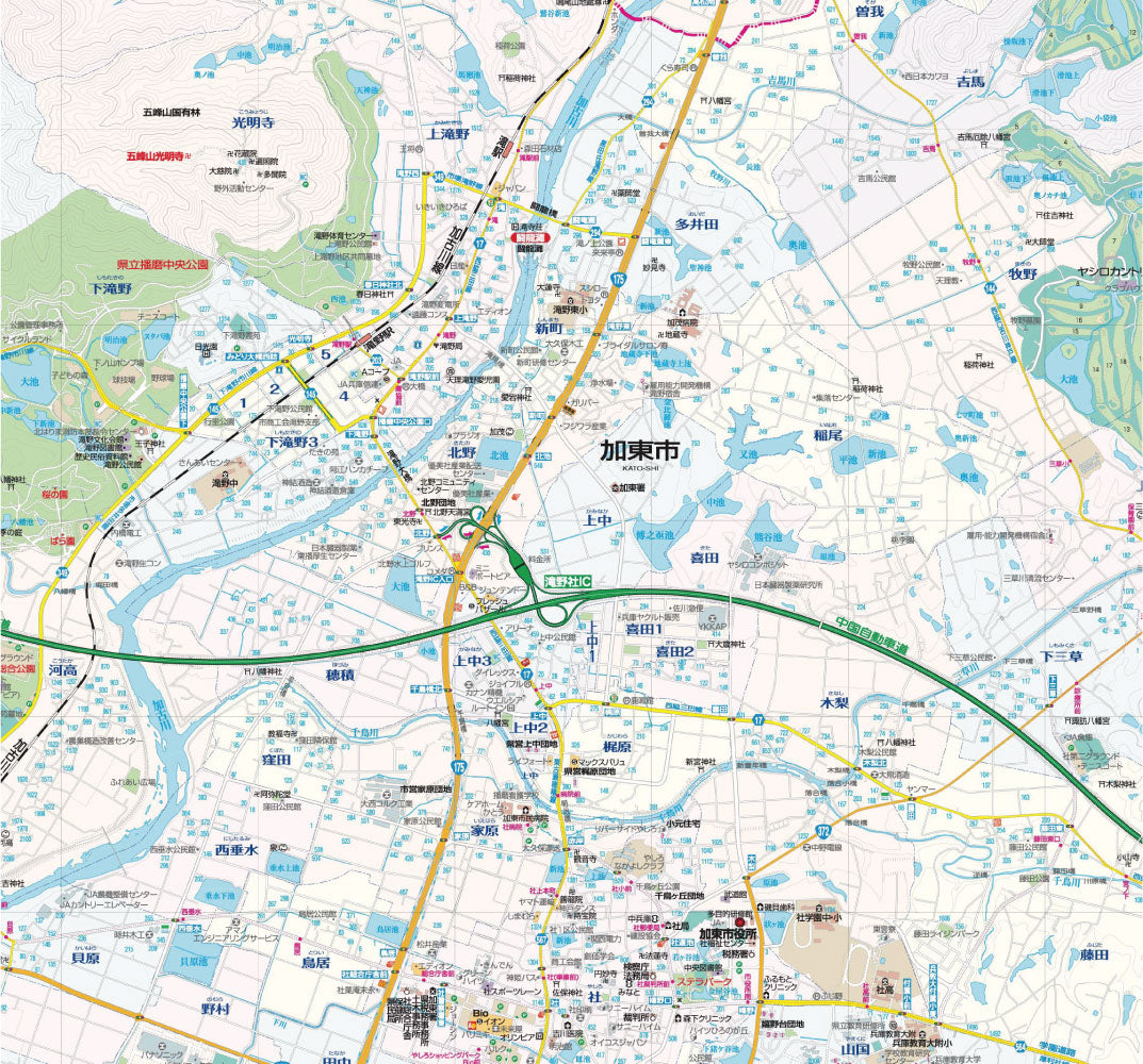 都市地図兵庫県 西脇・加東市 – 昭文社オンラインストア