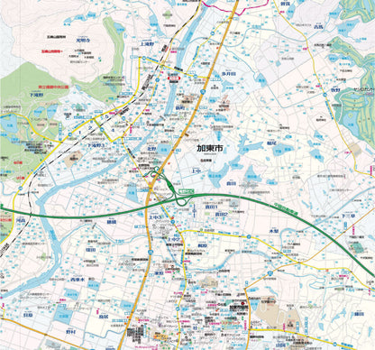 都市地図兵庫県 西脇・加東市