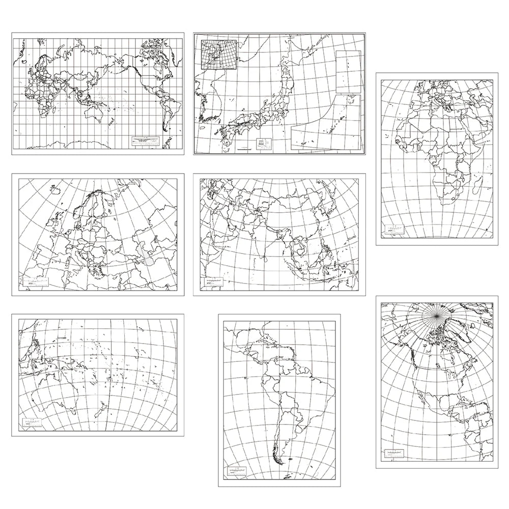 白地図セット