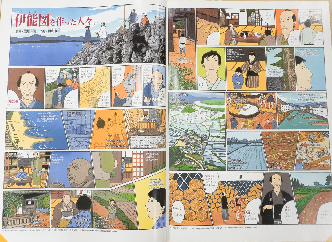 ＜お取り寄せ＞ 伊能中図原寸複製「伊能圖」