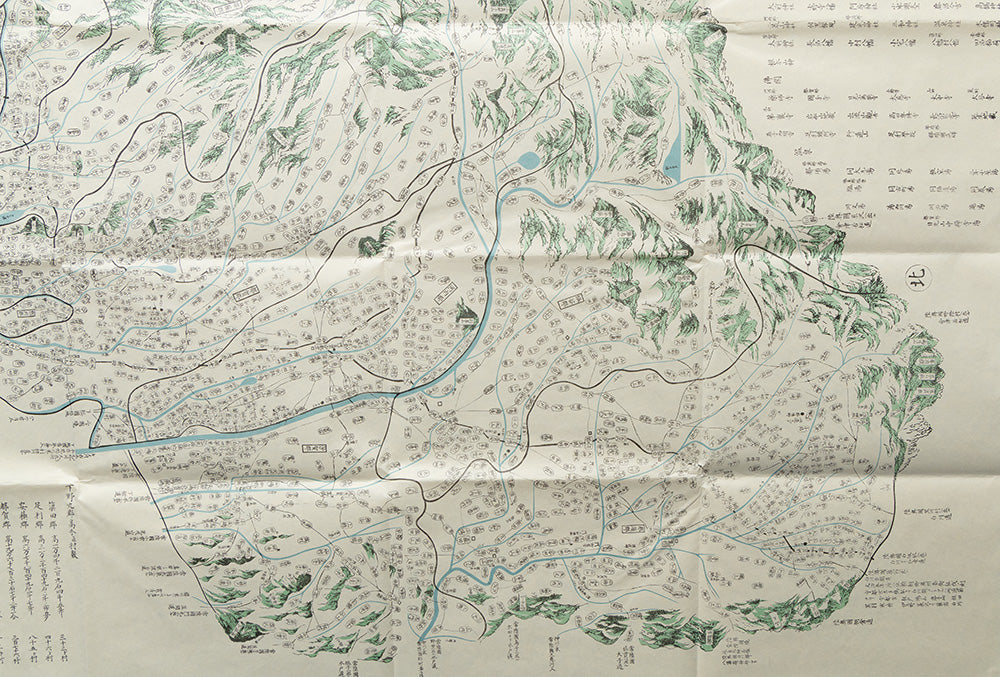 ＜お取り寄せ＞ 復刻古地図 嘉永二年 下野國繪圖（下野国絵図）