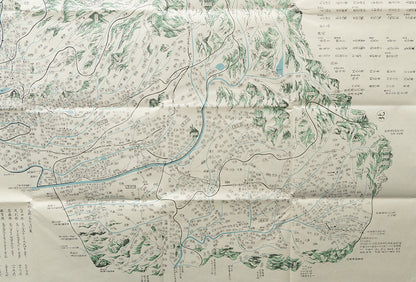 ＜お取り寄せ＞ 復刻古地図 嘉永二年 下野國繪圖（下野国絵図）