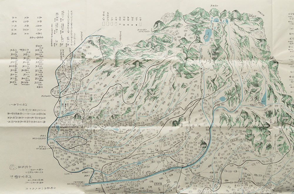 ＜お取り寄せ＞ 復刻古地図 嘉永二年 下野國繪圖（下野国絵図）
