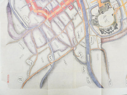 ＜お取り寄せ＞ 復刻古地図  江戸後期 松坂圖（松坂図）
