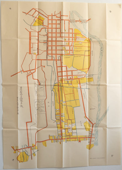＜お取り寄せ＞ 復刻古地図 明和八年 高岡町図