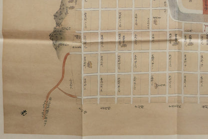 ＜お取り寄せ＞ 復刻古地図 宝永四年 近江八幡惣絵図
