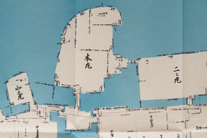 ＜お取り寄せ＞ 復刻古地図 元禄十五年 膳所惣繪圖（膳所惣絵図）［大津市］