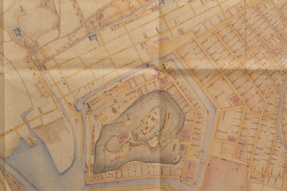 ＜お取り寄せ＞ 復刻古地図 安政・文久頃 宇和島城下全圖（宇和島城下全図）