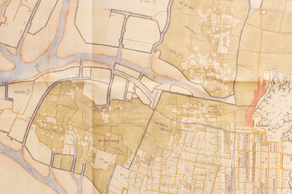 ＜お取り寄せ＞ 復刻古地図 文化・文政頃 徳島御山下絵図