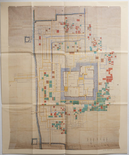 ＜お取り寄せ＞ 復刻古地図 承応年間 佐賀城廻之絵図