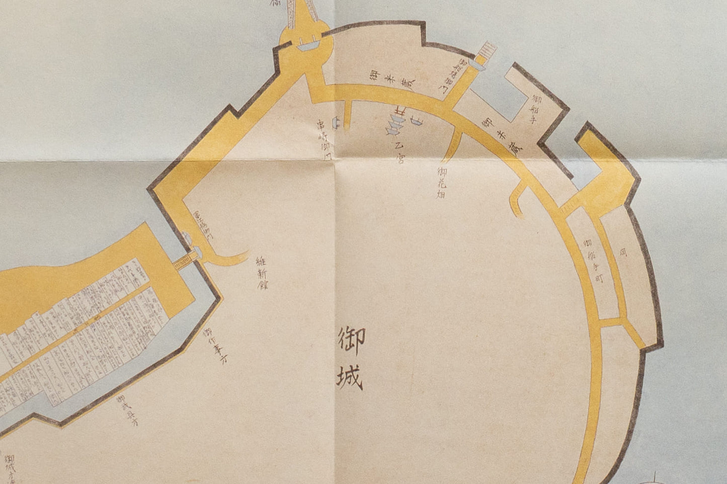 ＜お取り寄せ＞ 復刻古地図 寛政四年 平戸六町城下町図