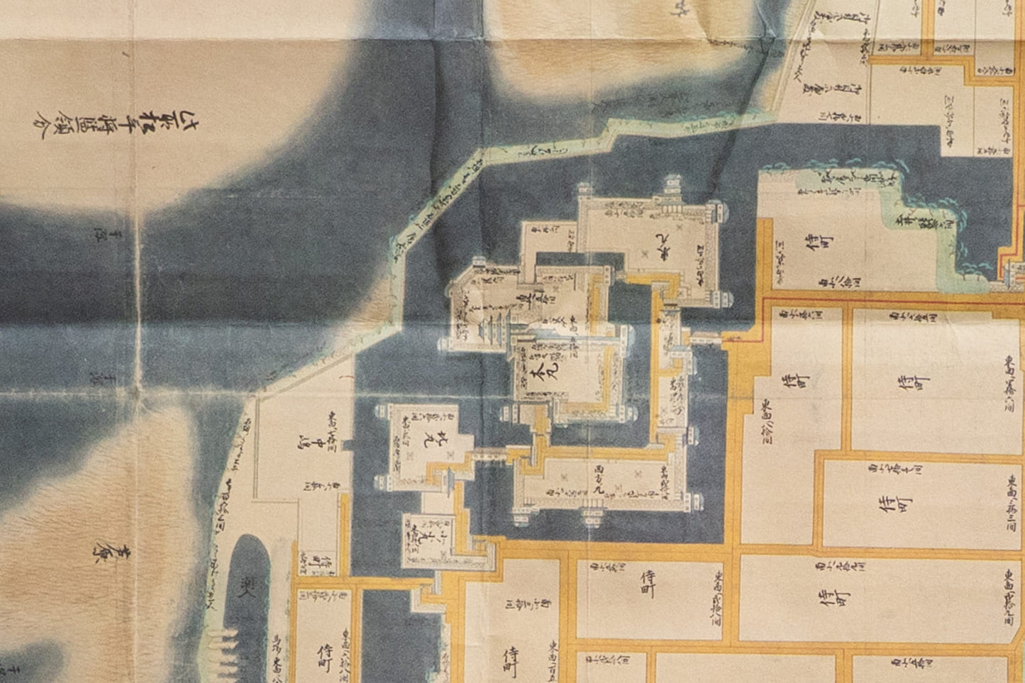 ＜お取り寄せ＞ 復刻古地図 正保年間 豊後府内城之絵図［大分城］
