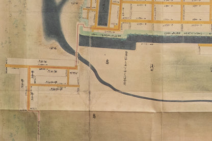 ＜お取り寄せ＞ 復刻古地図 正保年間 豊後府内城之絵図［大分城］