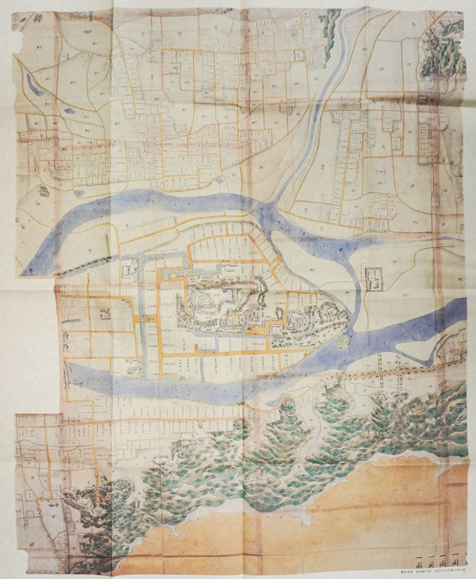 ＜お取り寄せ＞ 復刻古地図  寛文～延宝頃 延岡城下図