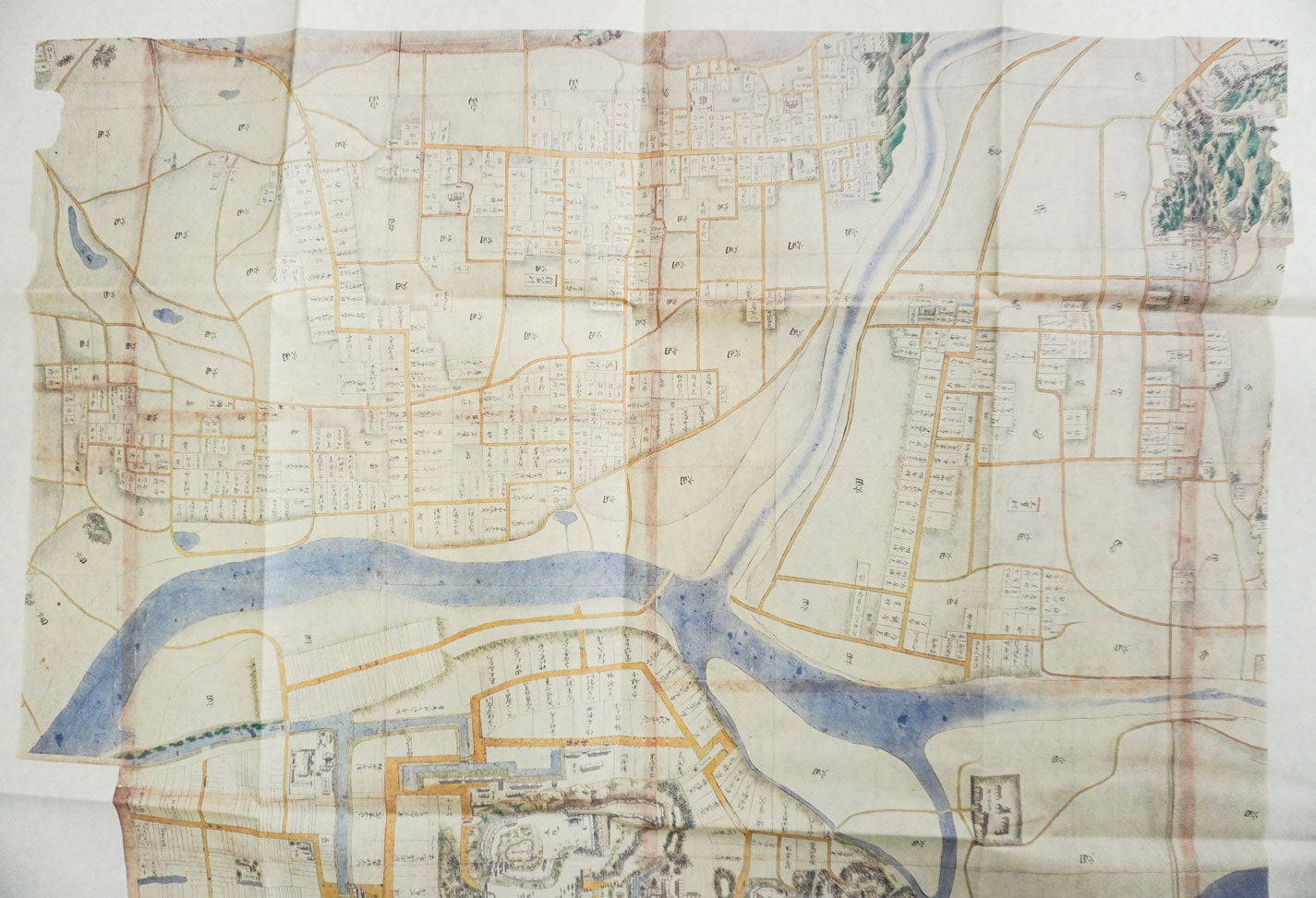 ＜お取り寄せ＞ 復刻古地図  寛文～延宝頃 延岡城下図