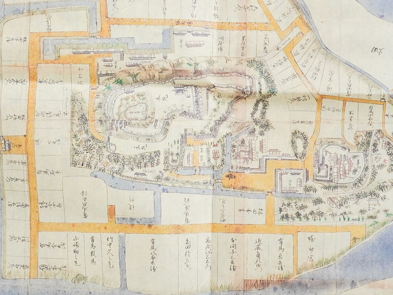 ＜お取り寄せ＞ 復刻古地図  寛文～延宝頃 延岡城下図