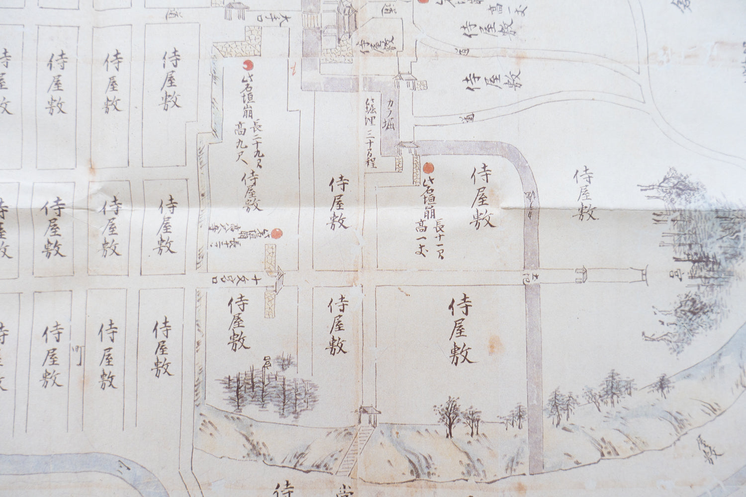 お取り寄せ＞ 復刻古地図 寛文二年 飫肥城下図［日南市］ – 昭文社