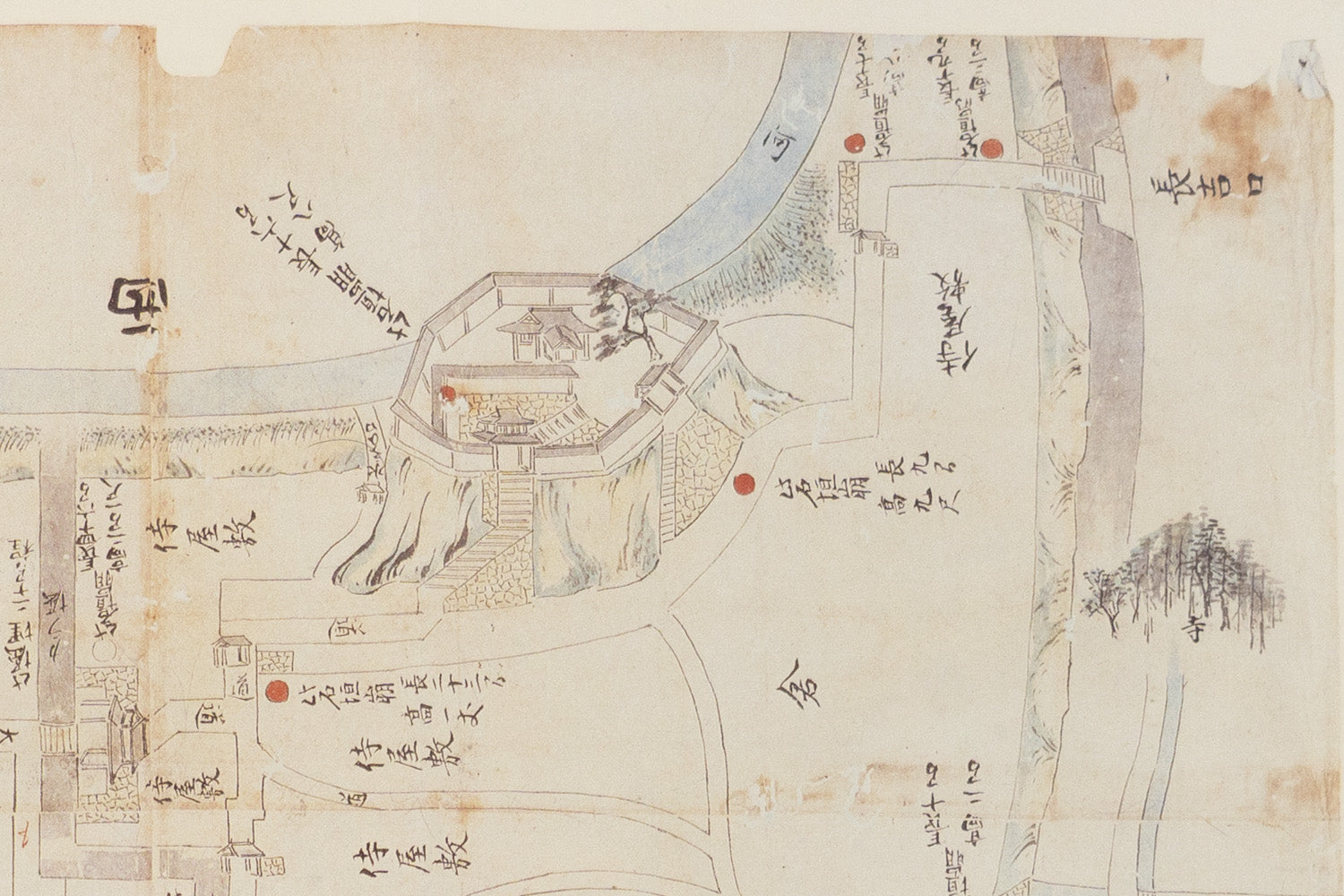 お取り寄せ＞ 復刻古地図 寛文二年 飫肥城下図［日南市］ – 昭文社