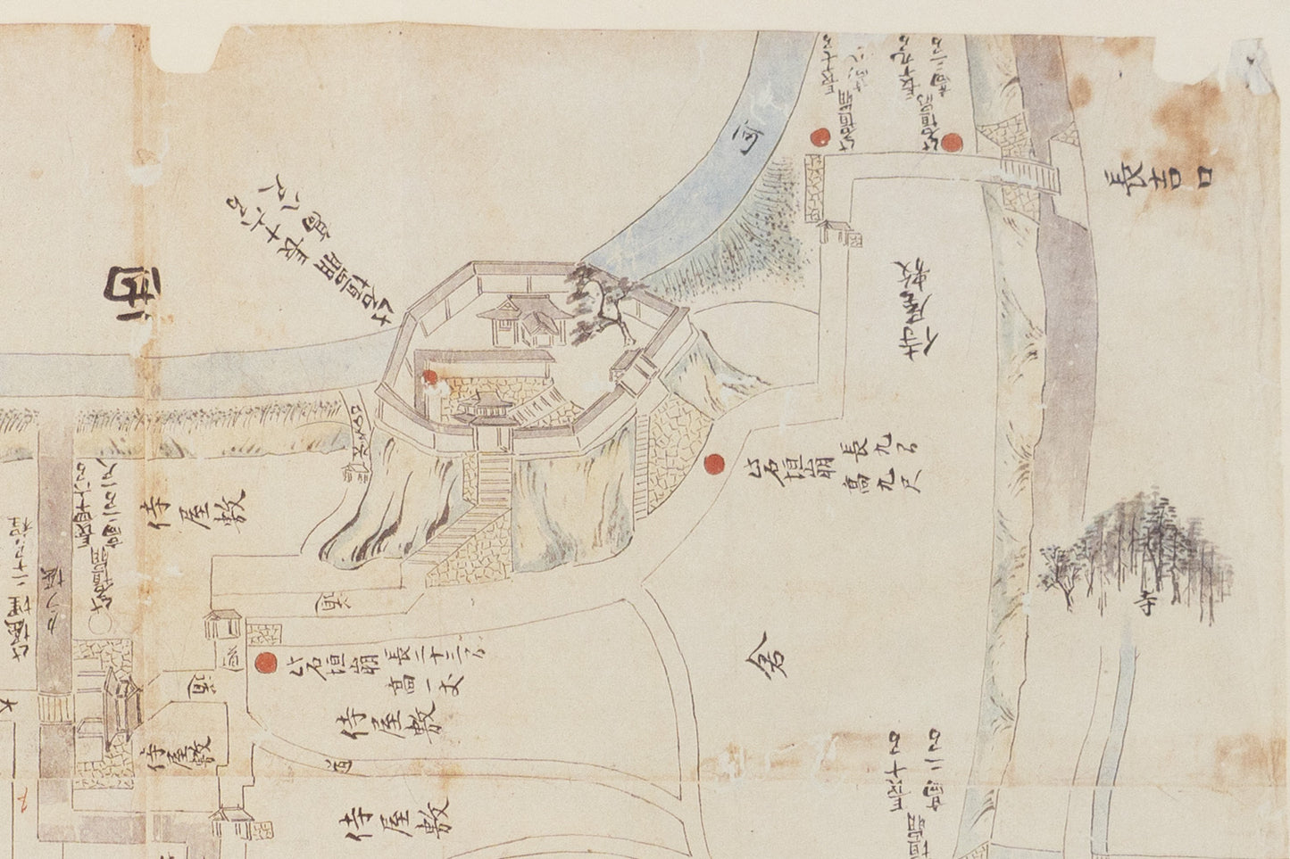 ＜お取り寄せ＞ 復刻古地図 寛文二年 飫肥城下図［日南市］
