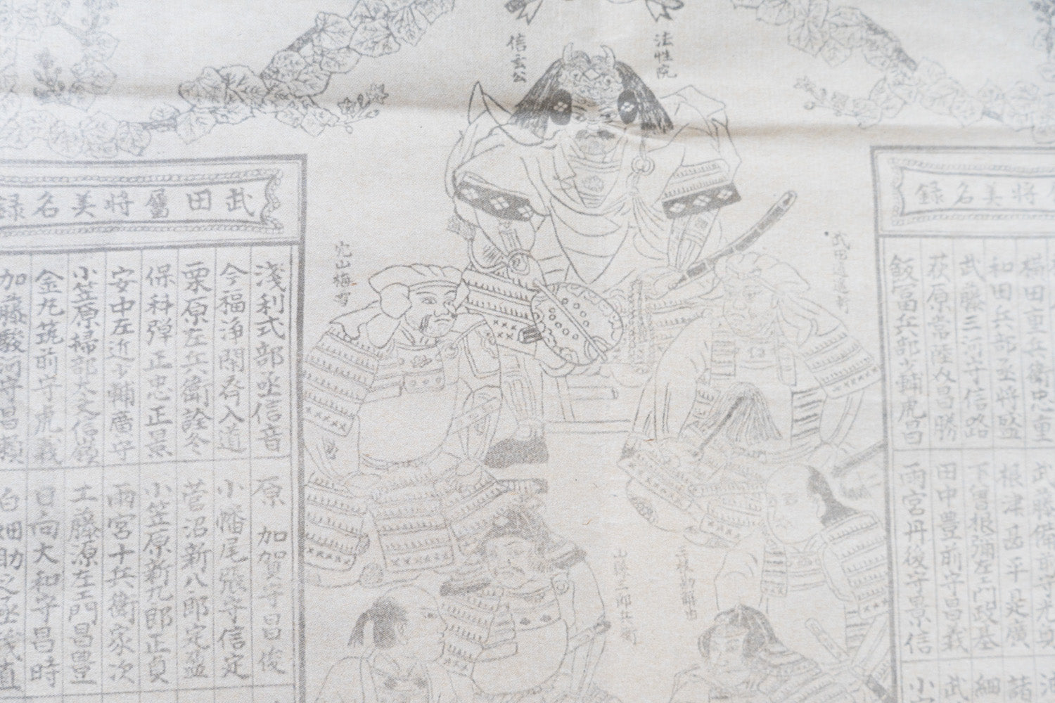 お取り寄せ＞ 復刻図 江戸後期 武田武将玄並家臣団一覧 – 昭文社