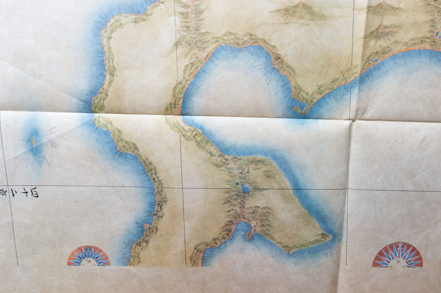 ＜お取り寄せ＞ 大日本沿海實測圖(実測図) 伊能中図 北海道 (全2図)｜武揚堂｜解説書・ポスター付