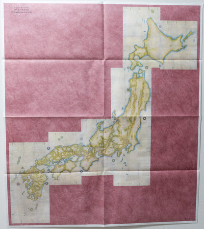 ＜お取り寄せ＞ 大日本沿海實測圖(実測図) 伊能中図 北海道 (全2図)｜武揚堂｜解説書・ポスター付