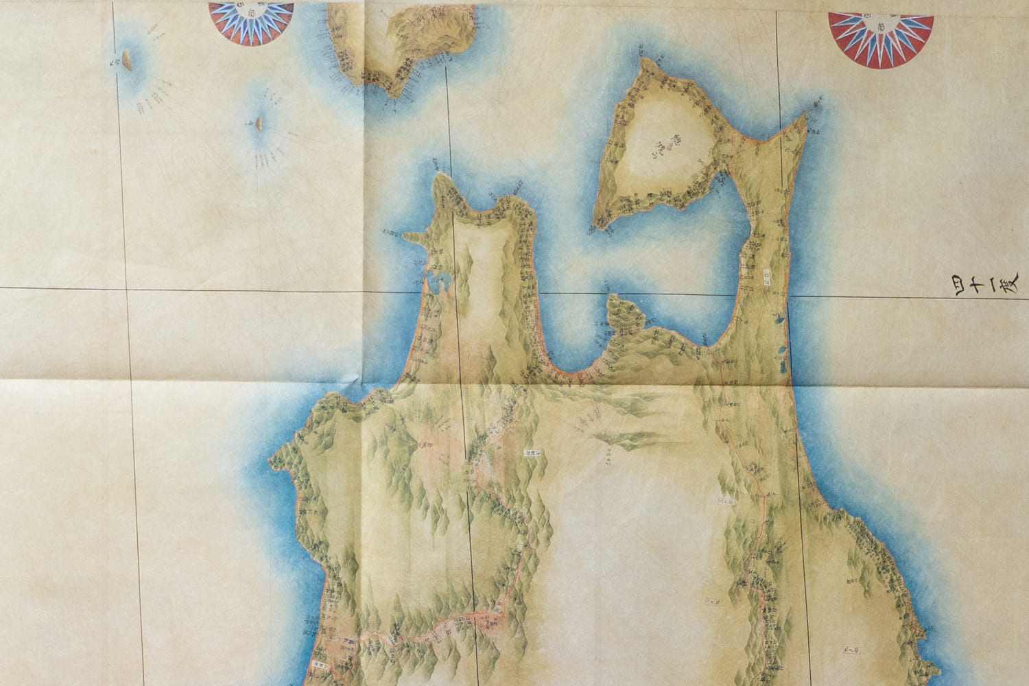 お取り寄せ＞ 大日本沿海實測圖(実測図) 伊能中図 東北｜武揚堂｜解説