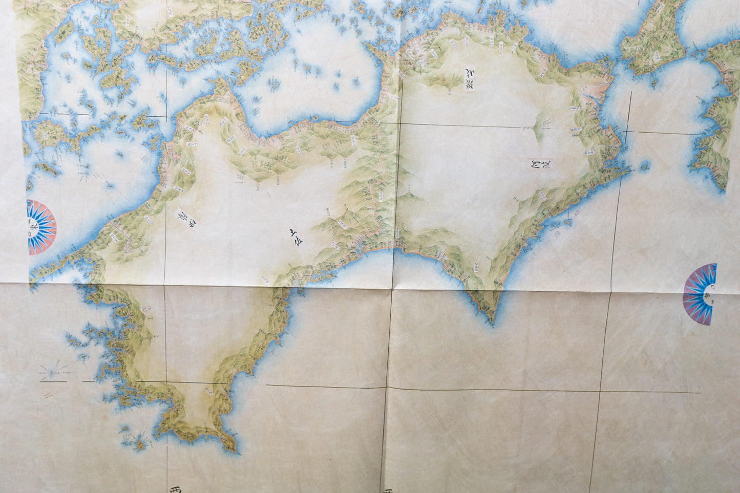 ＜お取り寄せ＞ 大日本沿海實測圖(実測図) 伊能中図 中国・四国｜武揚堂｜解説書・ポスター付