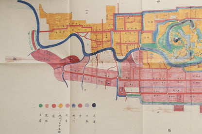 ＜お取り寄せ＞ 復刻古地図 掛川城及城下之圖 遠江掛川宿之図（小笠原氏時代・天保年間2枚組）
