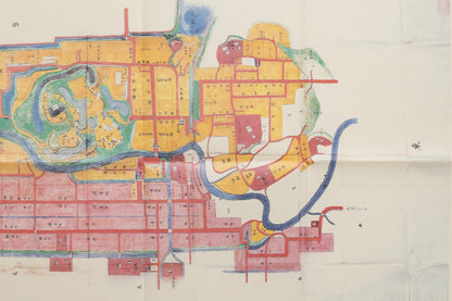 ＜お取り寄せ＞ 復刻古地図 掛川城及城下之圖 遠江掛川宿之図（小笠原氏時代・天保年間2枚組）