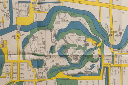 ＜お取り寄せ＞ 復刻古地図 掛川城及城下之圖 遠江掛川宿之図（小笠原氏時代・天保年間2枚組）