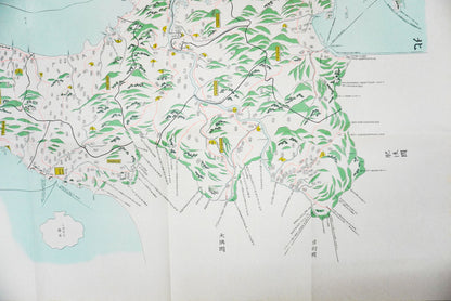 ＜お取り寄せ＞  復刻古地図 江戸末期 薩摩國圖（薩摩絵図）