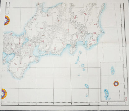 ＜お取り寄せ＞  復刻古地図 慶應三年(1867年) 官板實測 畿内・東海・東山・北陸