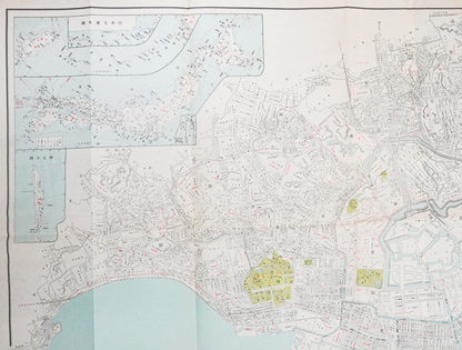 ＜お取り寄せ＞  復刻古地図 東京市十五區全圖（東京市十五区全図）