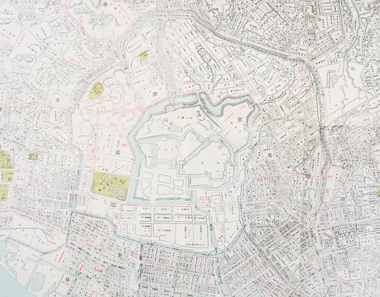 ＜お取り寄せ＞  復刻古地図 東京市十五區全圖（東京市十五区全図）