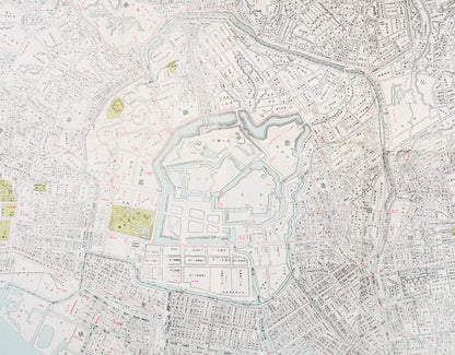 ＜お取り寄せ＞  復刻古地図 東京市十五區全圖（東京市十五区全図）
