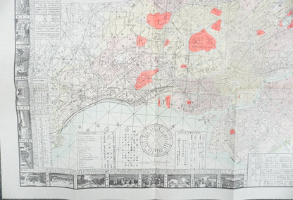 ＜お取り寄せ＞  復刻古地図 改正東京全図圖 （改正東京全図）