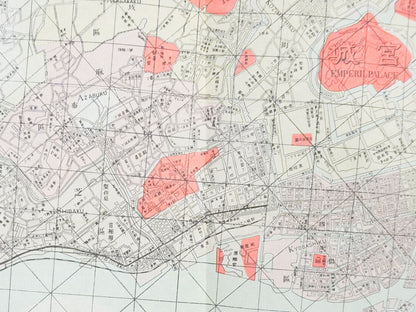 ＜お取り寄せ＞  復刻古地図 改正東京全図圖 （改正東京全図）