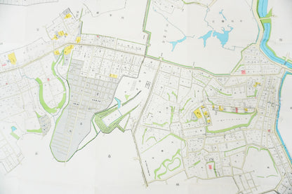 ＜お取り寄せ＞ 復刻古地図 明治40年 東京市15区 近傍34町村 番地界入　7.赤坂区全図