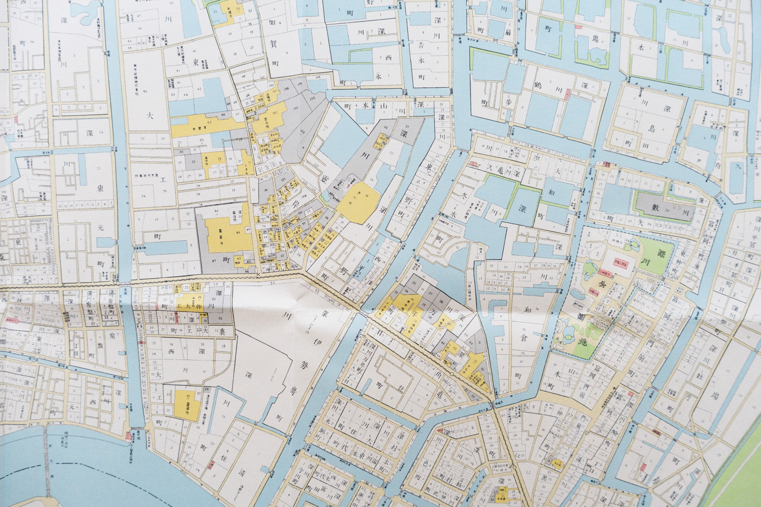 66　古地図　東京全図　東京府臓版　（A） 東京府全圖｜所蔵地図データベース
