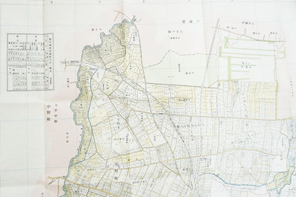 ＜お取り寄せ＞ 復刻古地図 明治40年 東京市15区 近傍34町村 番地界入　23.豊多摩郡淀橋町・大久保村