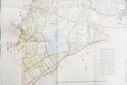 ＜お取り寄せ＞ 復刻古地図 明治40年 東京市15区 近傍34町村 番地界入　23.豊多摩郡淀橋町・大久保村