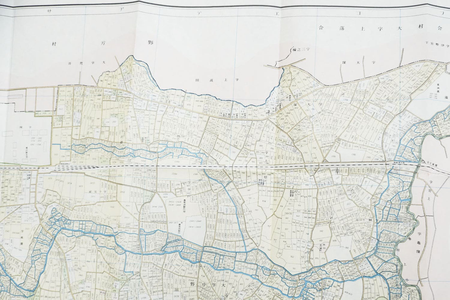 ＜お取り寄せ＞ 復刻古地図 明治40年 東京市15区 近傍34町村 番地界入　24.豊多摩郡中野町