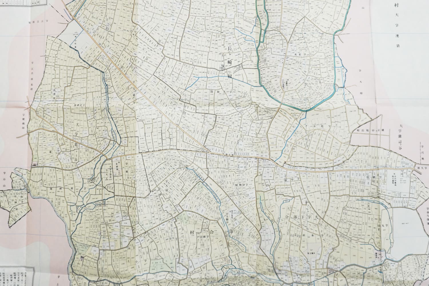 お取り寄せ＞ 復刻古地図 明治40年 東京市15区 近傍34町村 番地界入 25