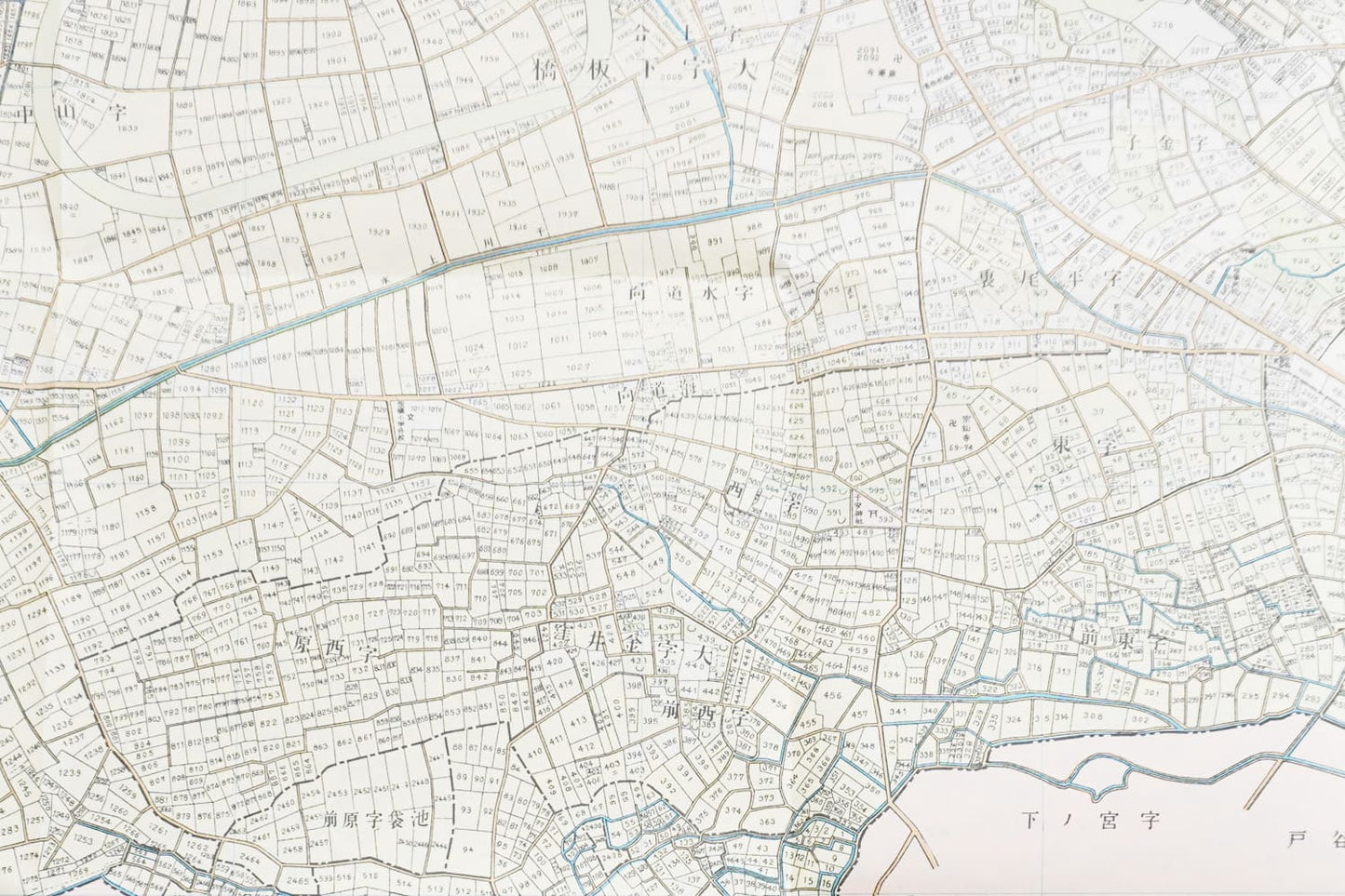 ＜お取り寄せ＞ 復刻古地図 明治40年 東京市15区 近傍34町村 番地界入　28.北豊島郡板橋町