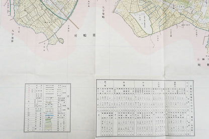 ＜お取り寄せ＞ 復刻古地図 明治40年 東京市15区 近傍34町村 番地界入　29.北豊島郡瀧野川村